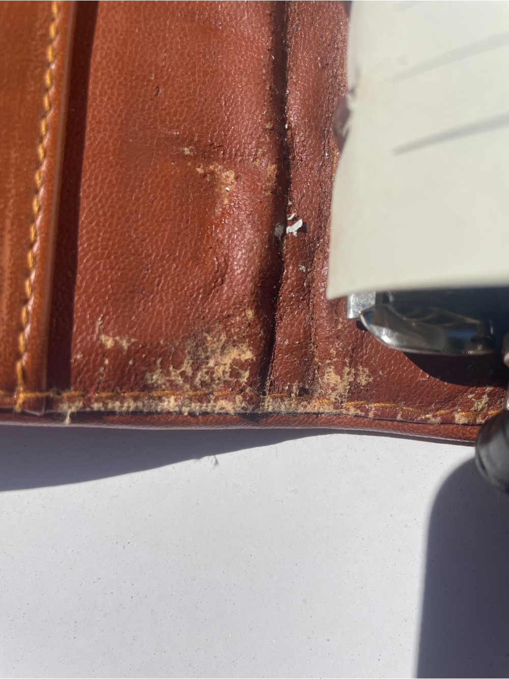 Vintage Black Dooney & Bourke Leather
Crossbody Agenda Planner - Picture 4 of 8